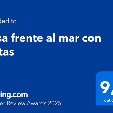 Casa Frente Al Mar Con Vistas Apartment Oliva Ngoại thất bức ảnh