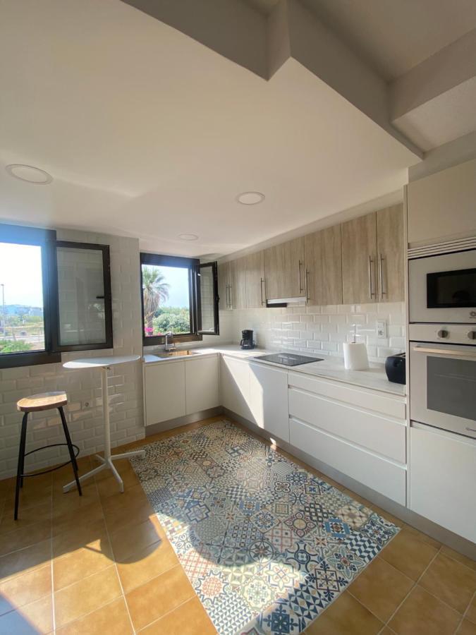 Casa Frente Al Mar Con Vistas Apartment Oliva Ngoại thất bức ảnh